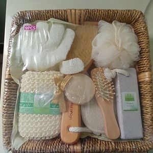 Dry Body Brushing Set